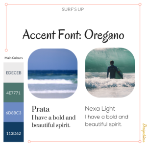Designerless Brand Board - Surfs Up