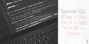 What to look for in a new WordPress theme
