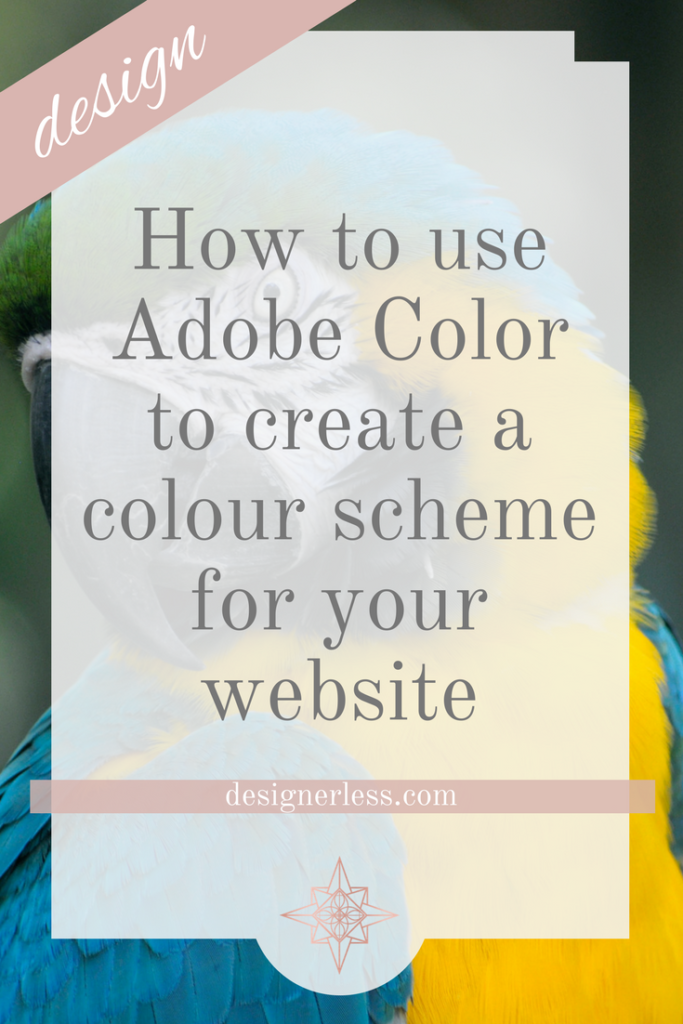 How to use Adobe Color to pick a colour scheme for your website