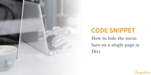 How to hide headers in Divi