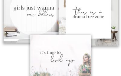 Boho Social Media Graphics Pack