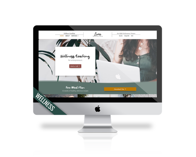 Luna WordPress Theme Preview