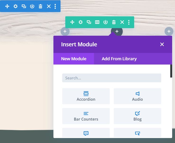 Image: Divi Insert Module