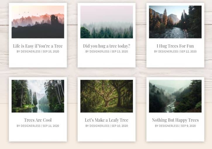 Divi Design Tutorial: Stacked Blog Cards