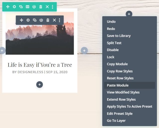 Divi Design Tutorial: Paste Module