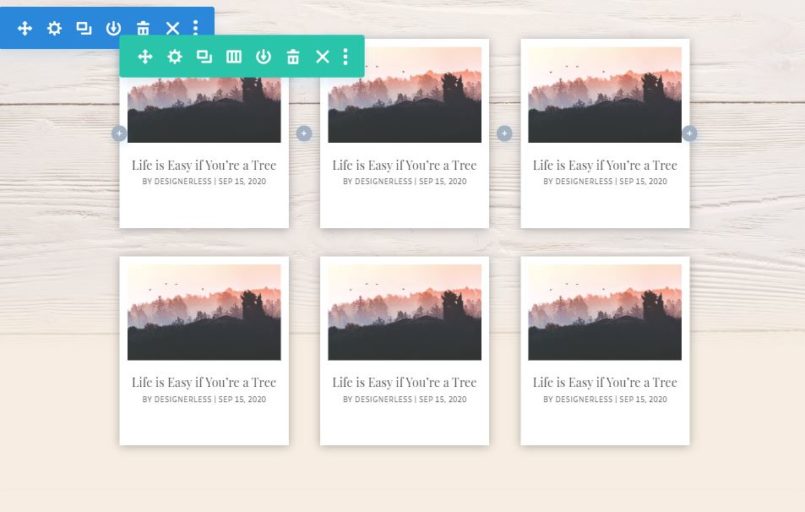 Divi Design Tutorial: Stacked Blog Cards