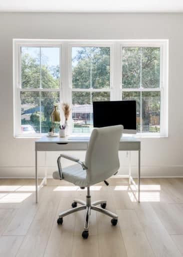 White Computer Room Styled Stock